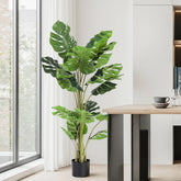 140cm Artificial Monstera Tree Faux Trees Indoor Decor Artificial Plants Lifelike Plant 1.4M