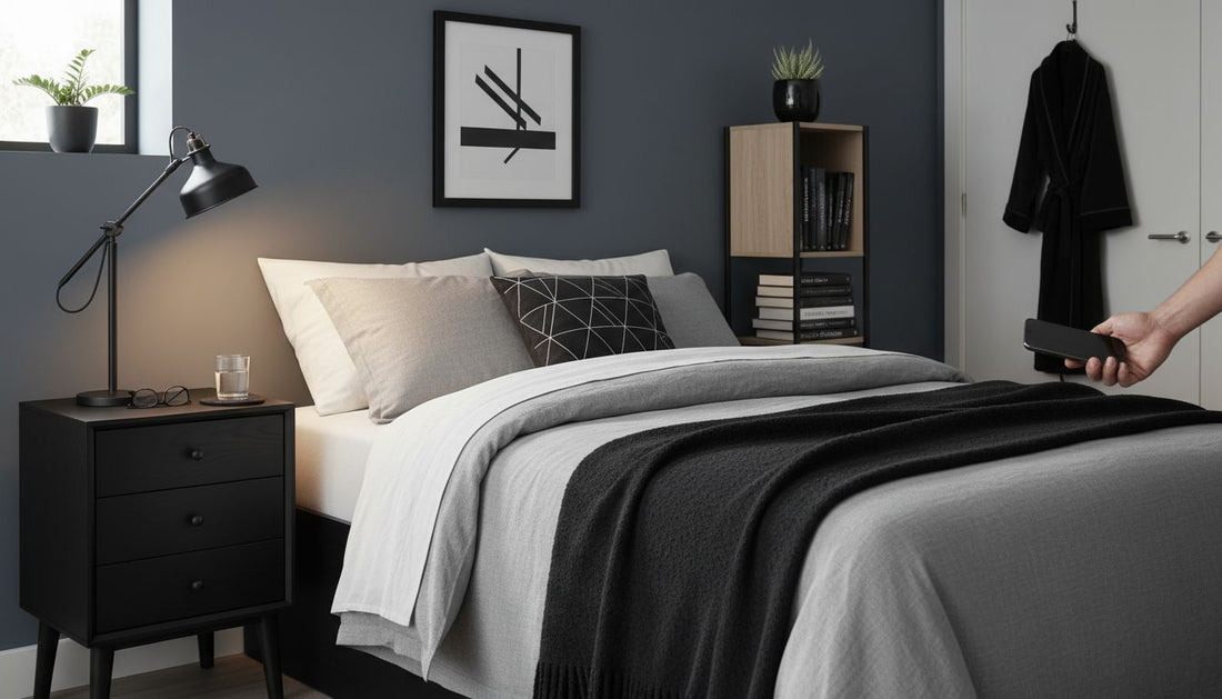 modern bedside storage