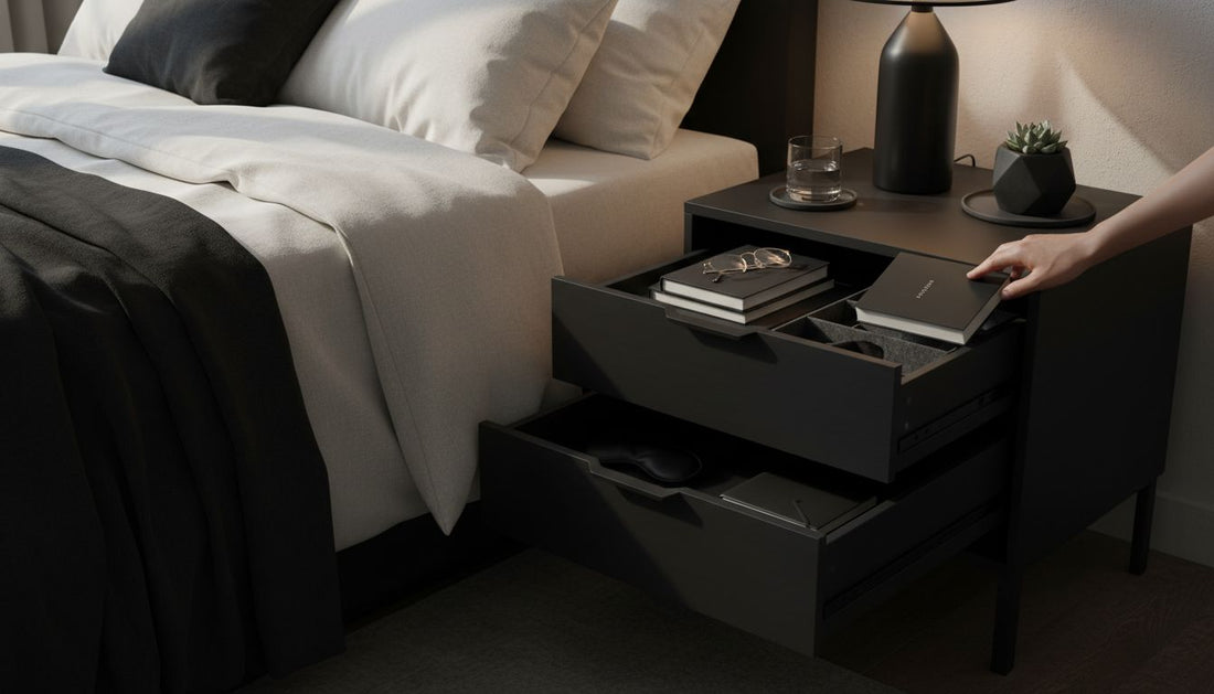 bedside drawer bedroom