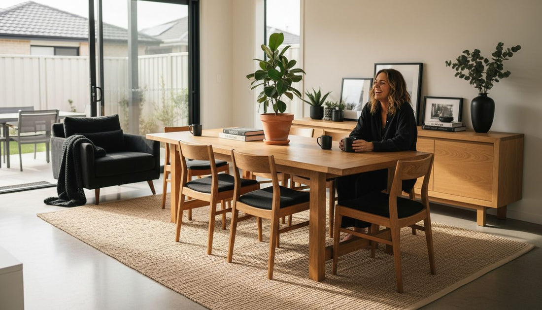 oak finish furniture