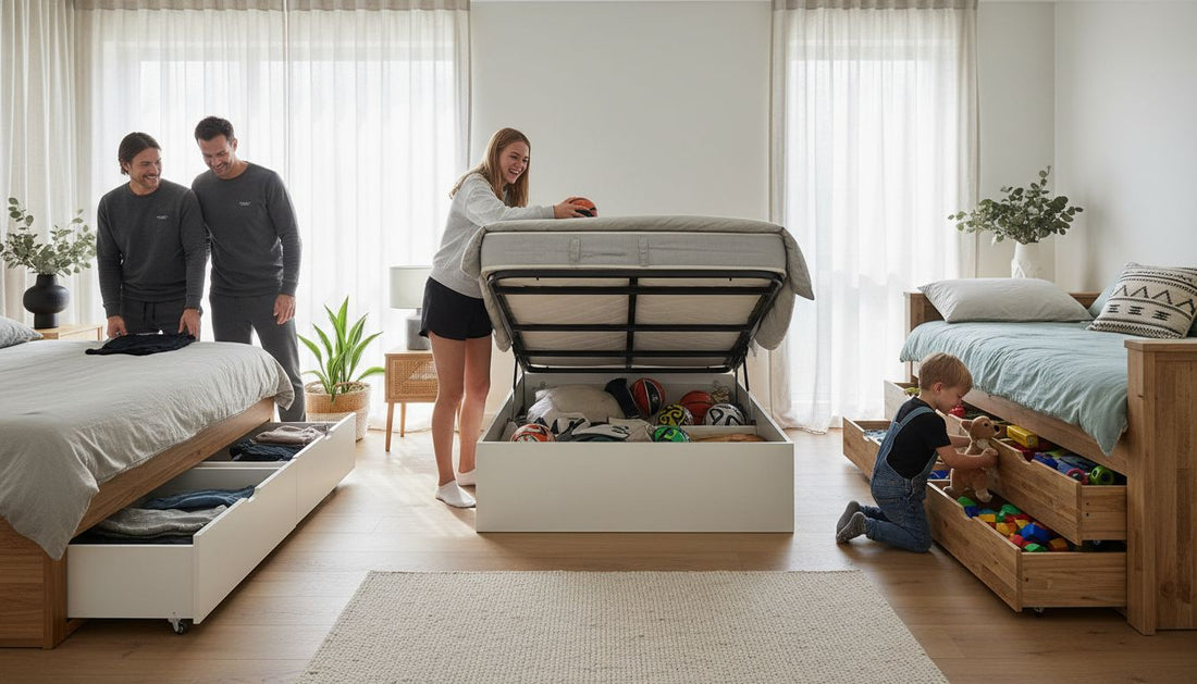 storage bed designs