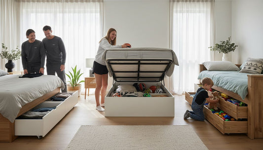 storage bed designs