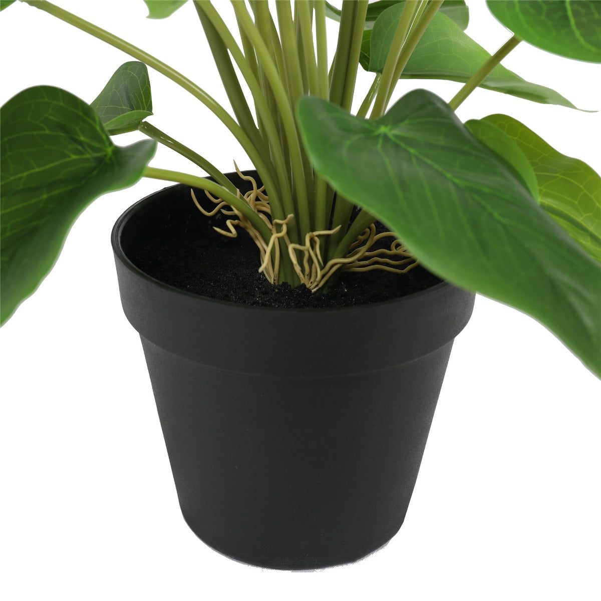 Artificial Flowering Peace Lily Plant – 50cm Potted Faux Artificial Plants