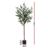 Artificial Olive Tree Faux 115cm Trees Indoor Decor Artificial Plants Lifelike Plant