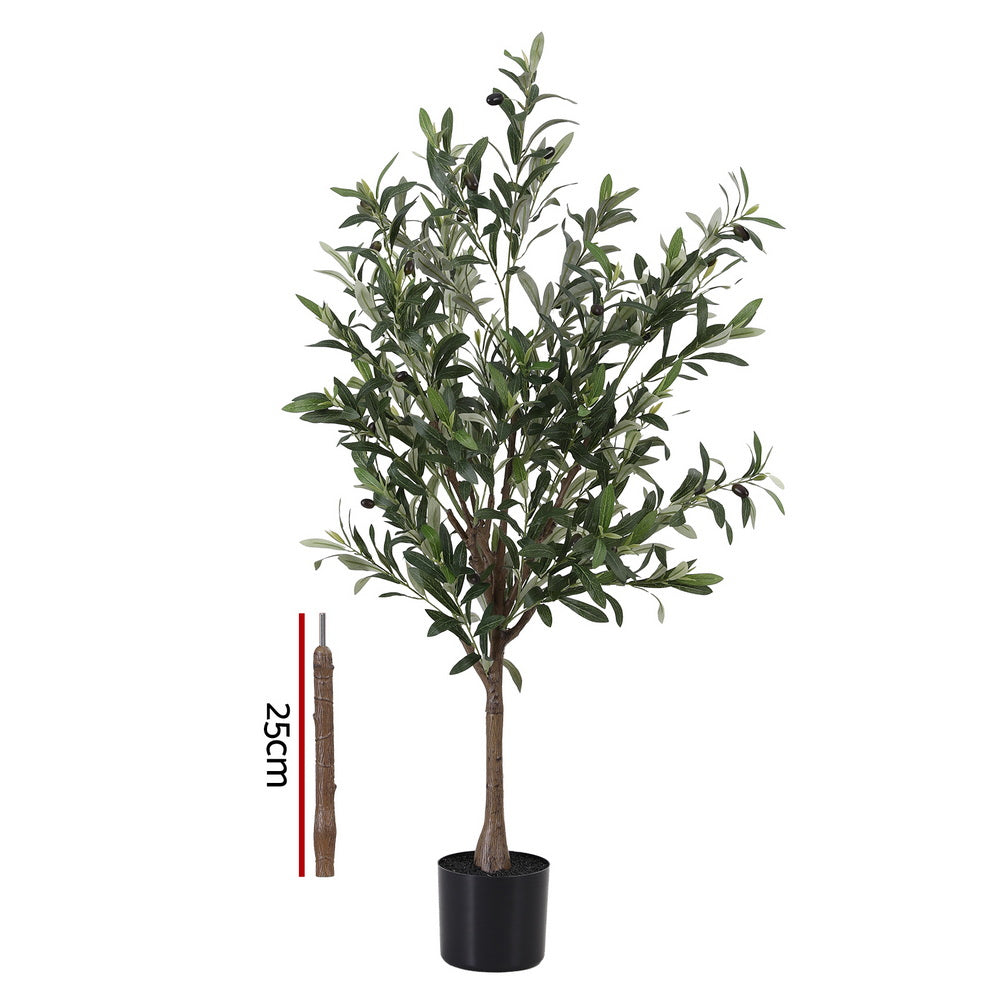 Artificial Olive Tree Faux 115cm Trees Indoor Decor Artificial Plants Lifelike Plant