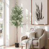 Artificial Olive Tree 180cm Faux Trees Indoor Decor Artificial Plants Lifelike Plant 1.8M
