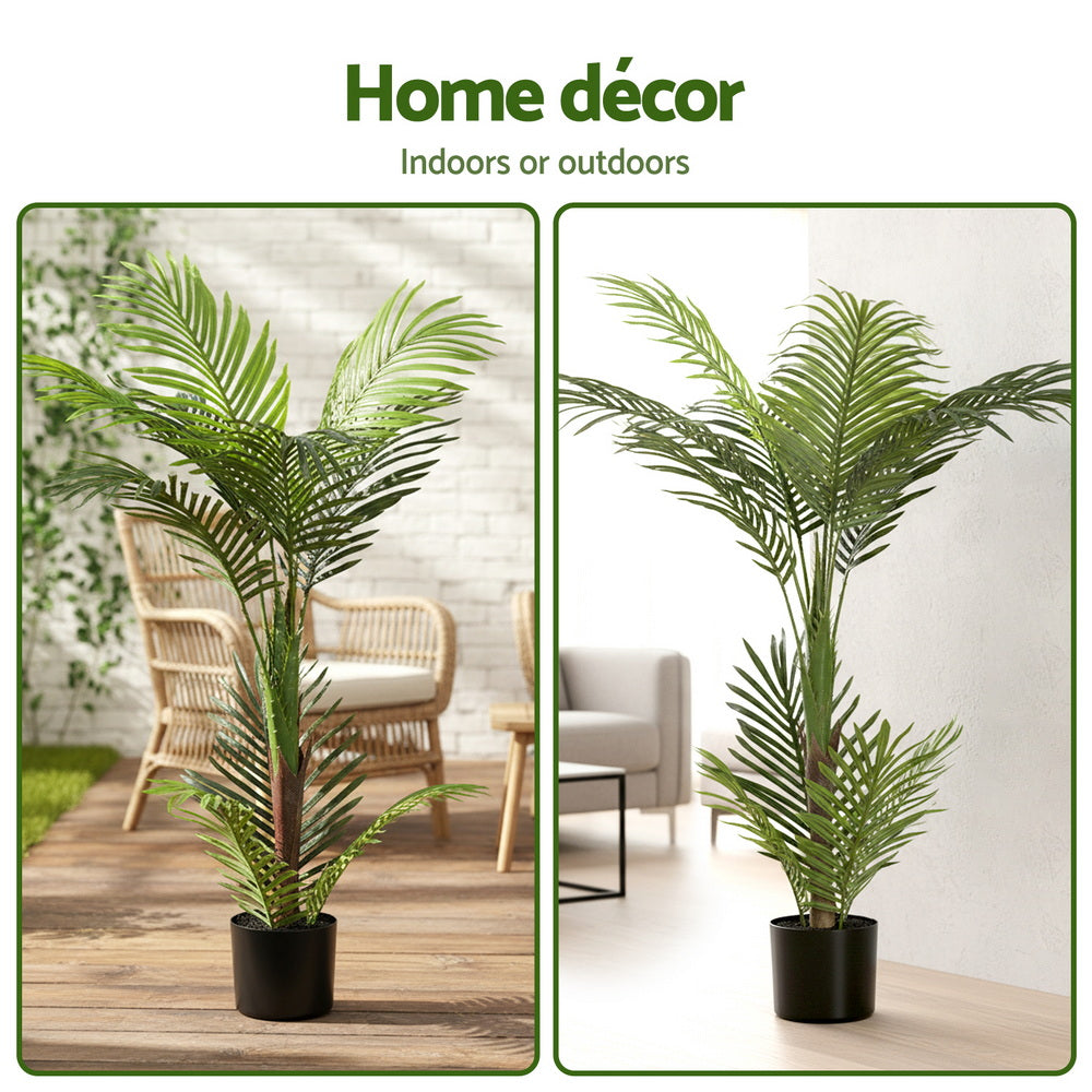 100cm Artificial Palm Tree Faux Trees Indoor Decor Artificial Plants Lifelike Plant