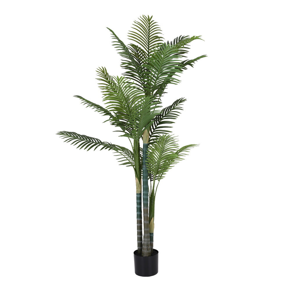 Artificial Palm Tree 180cm with Weighted Pot – Indoor Home & Office Artificial Plants