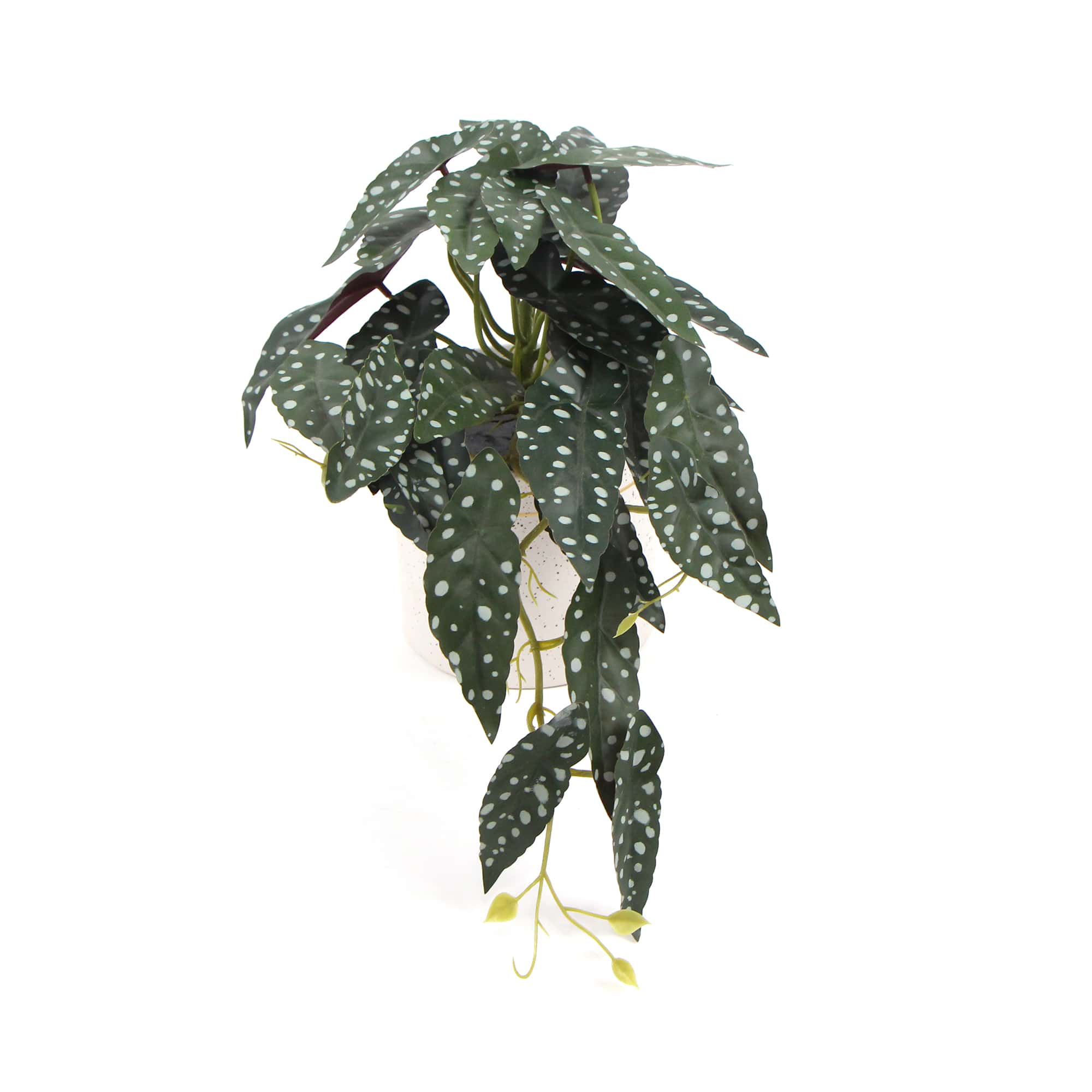 Artificial Begonia Plant – 30cm Decorative Indoor Artificial Plants
