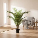 Artificial Potted Palm Tree – Compact Indoor Decorative Artificial Plants