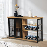 Levede Bar Cabinet Buffet Sideboard-1954802987528491014