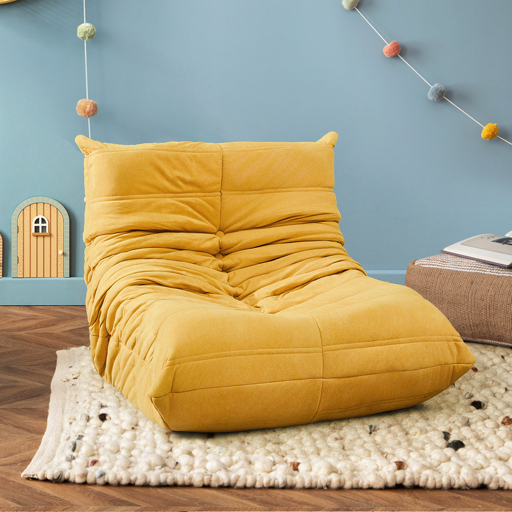 Levede Kids Floor Chair Foam Sofa Replica Single Lazy Recliner Children Couch-1973193804873863175