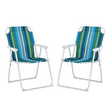 Folding High-Back Outdoor Lawn Chair – 2 Pack Outdoor Chairs Patio Furniture