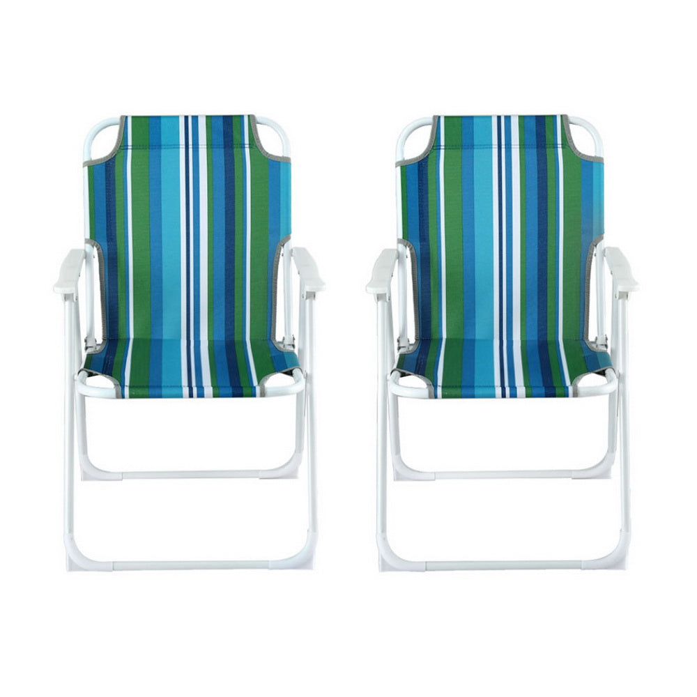 Folding High-Back Outdoor Lawn Chair – 2 Pack Outdoor Chairs Patio Furniture
