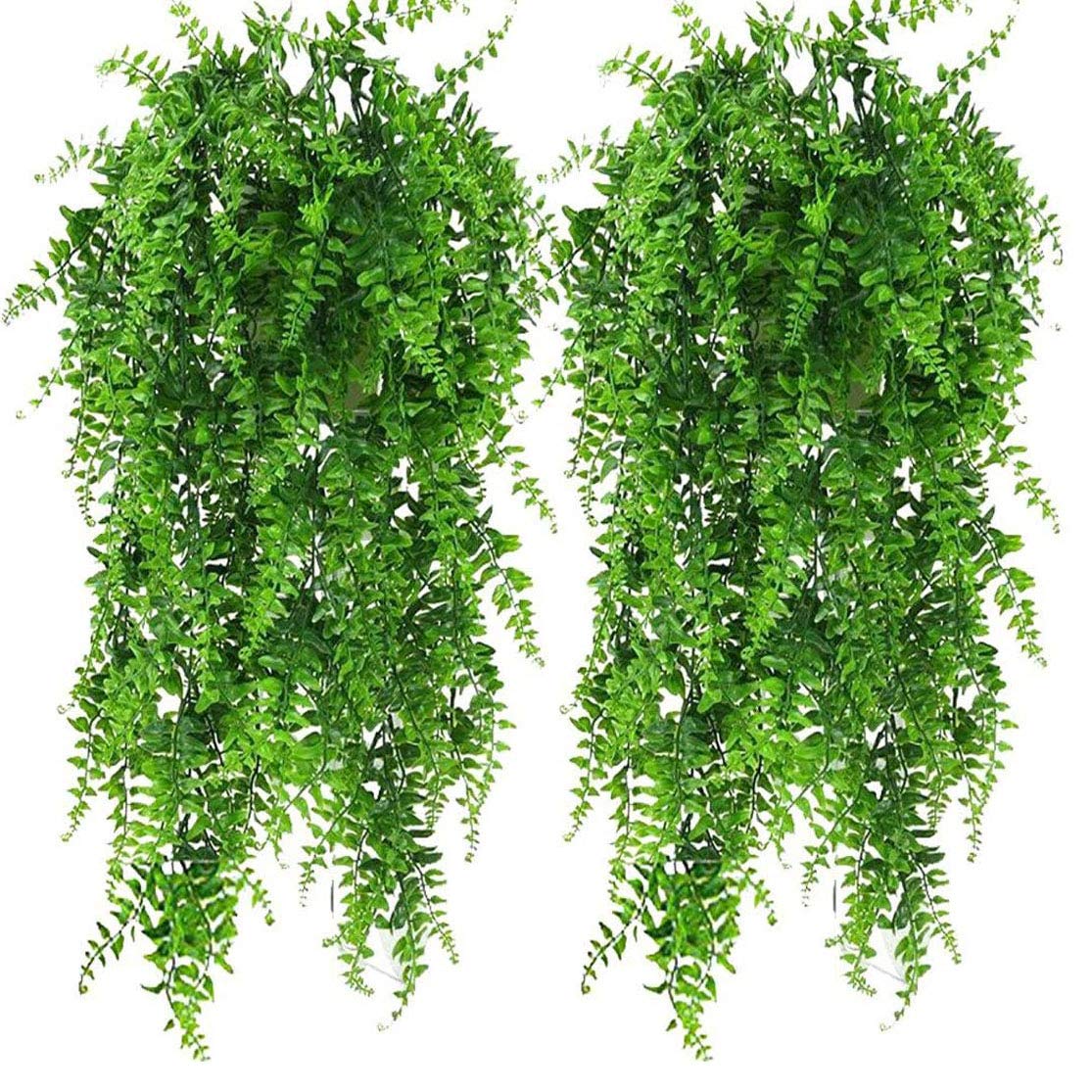 2 Pack 76cm Artificial Eucalyptus Plants – 75cm Decorative Greenery Artificial Plants