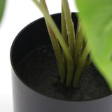Artificial Split Philodendron Plant – 35cm Potted Faux Greenery Artificial Plants