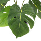Artificial Split Philodendron Plant – 35cm Potted Faux Greenery Artificial Plants