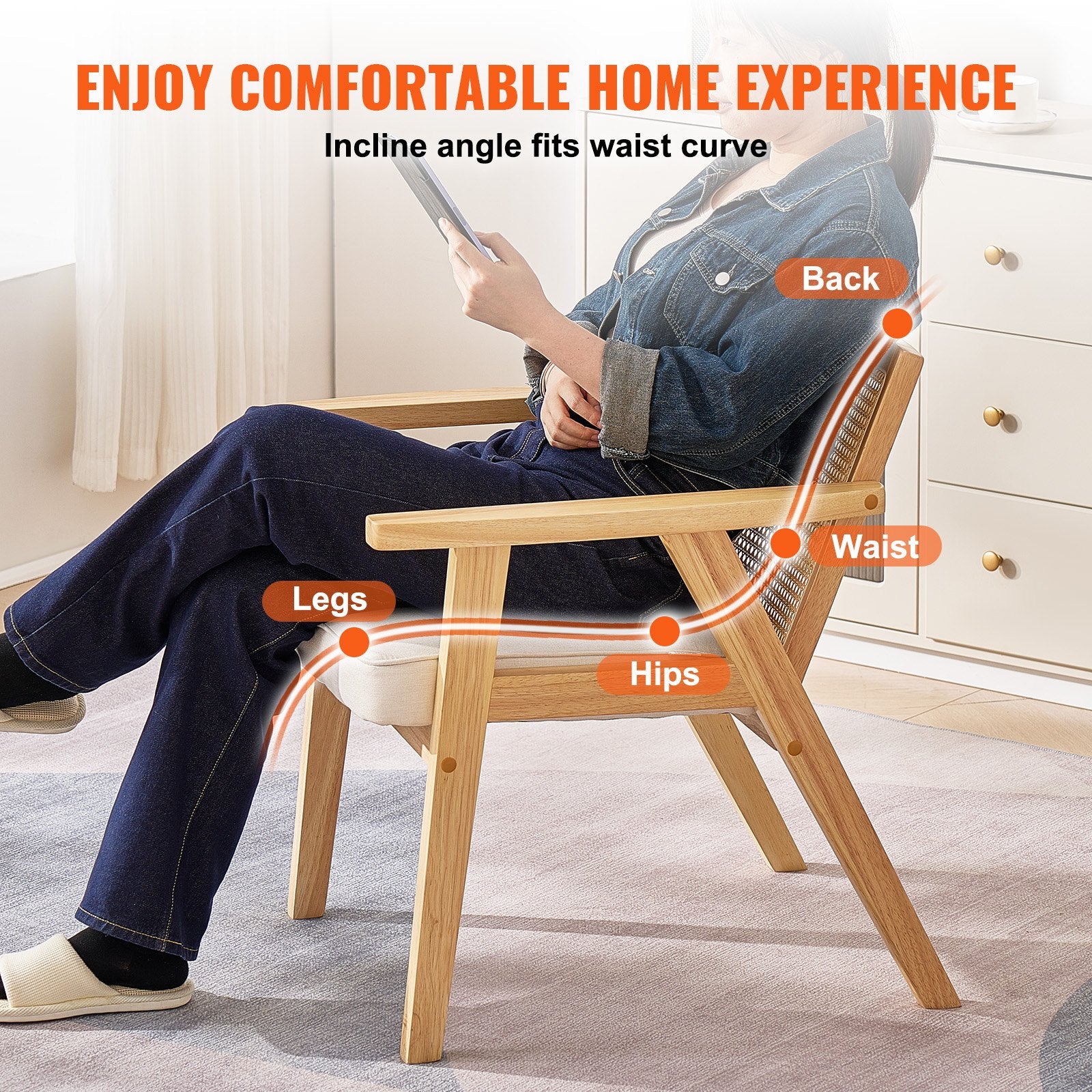 Modern 2-Seater Foam Sofa Couch – Light Grey, No Assembly, High-Density Comfort