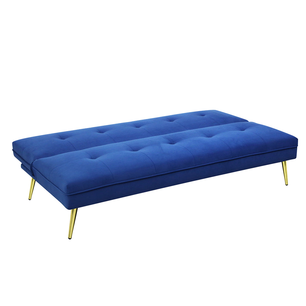 Levede Sofa Bed Convertible Velvet 3 Seater-1975420389597253633
