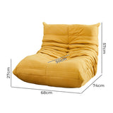 Levede Kids Floor Chair Foam Sofa Replica Single Lazy Recliner Children Couch-1973193804873863170