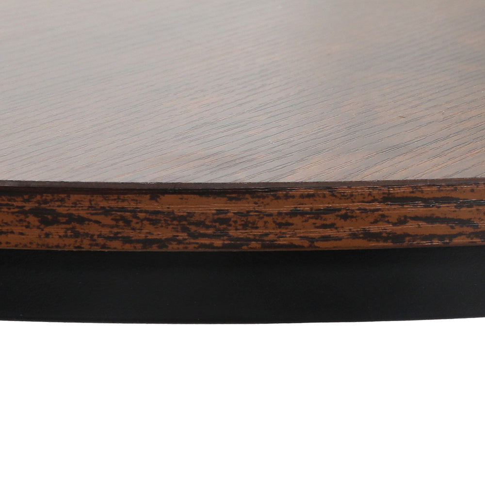 Levede Round Nesting Table Coffee Table Wood Side Table-1984023719873482755