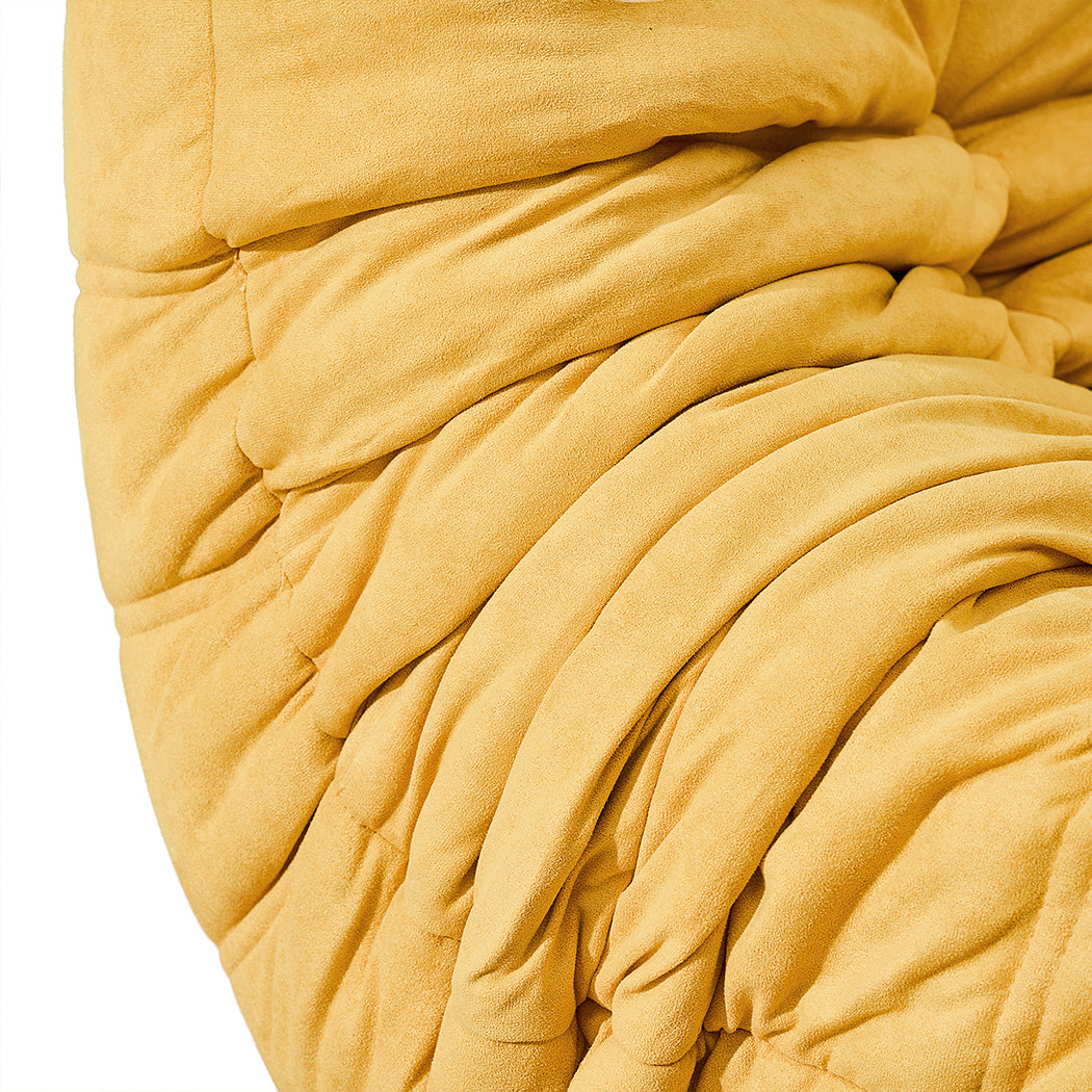 Levede Kids Floor Chair Foam Sofa Replica Single Lazy Recliner Children Couch-1973193804873863172