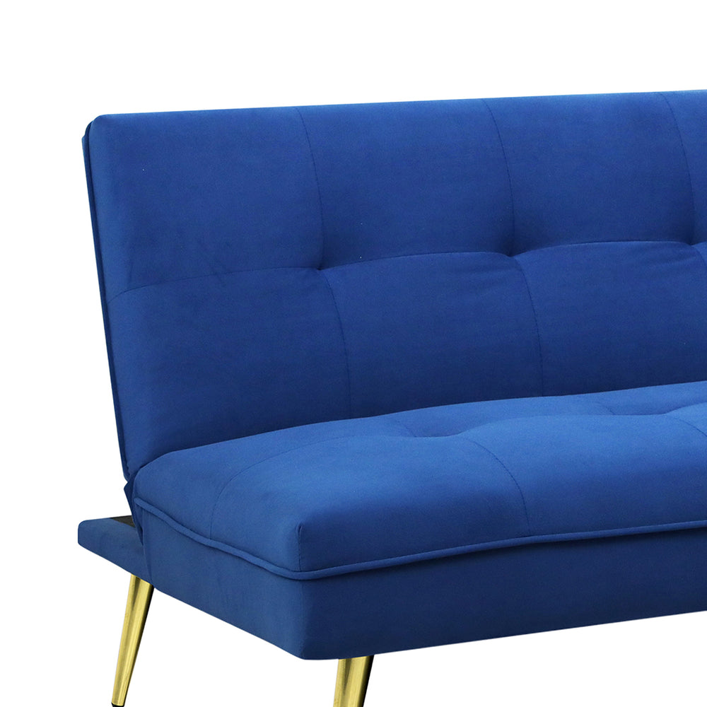 Levede Sofa Bed Convertible Velvet 3 Seater-1975420389597253637