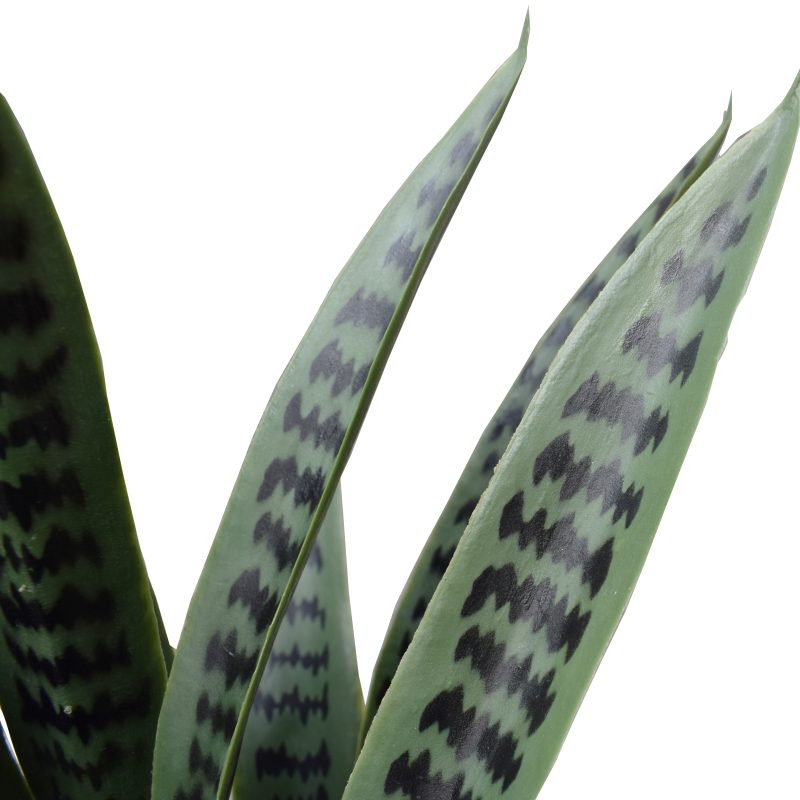 Artificial Faux Snake Plant UV Resistant 60cm Artificial Plants Decor