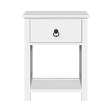 Set of 2 Bedside Tables Drawers Side Table Nightstand Lamp Chest Unit Cabinet