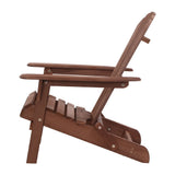 Outdoor Furniture Beach Chair Wooden Adirondack Patio Lounge Garden