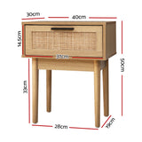 Rattan Bedside Tables